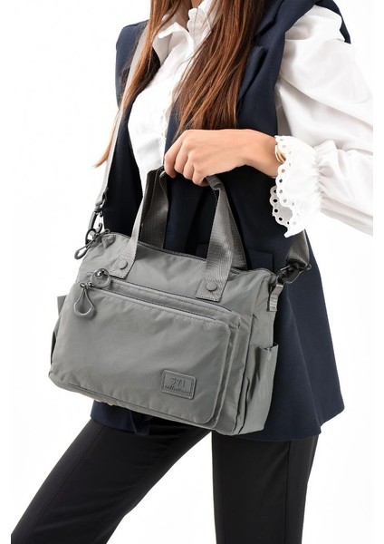 Kadın Omuz Çantası Paraşüt Kumaş Çapraz Askılı Elde Tutmalı Postacı Çantası 31*26 cm Su Itici Kumaş modelleri