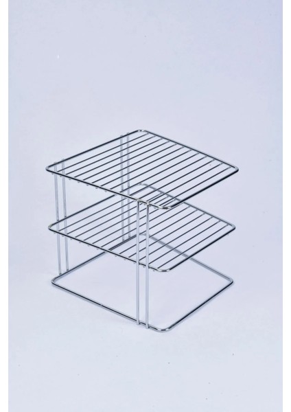 2 Raflı 3 Katlı Tabaklık Dolap Içi Raf Düzenleyici Organizer Tezgah Üstü Düzenleyici modelleri