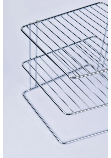 2 Raflı 3 Katlı Tabaklık Dolap Içi Raf Düzenleyici Organizer Tezgah Üstü Düzenleyici fırsatları