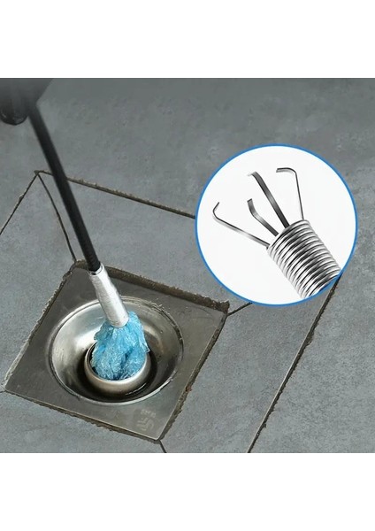 2 Adet 56 cm Lavabo Gider Açıcı Bükülebilir Esnek Kıskaç Tel modelleri