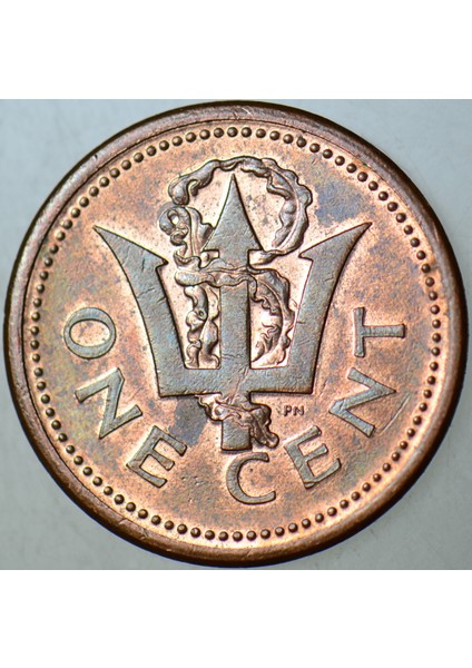 Barbados 1 Cent 1989 Çilaltı Kondisyon. fiyatları