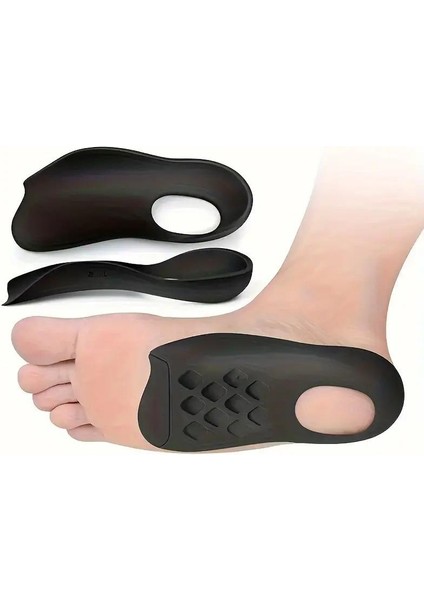Esnek Düz Taban Düzeltmeye Yardımcı Taban Topuk Yastığı 36-40 Arası Numaralar 1 Çift fiyatları