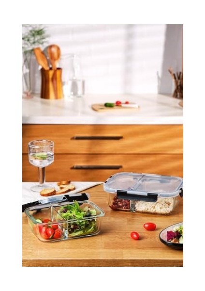 Twin 1360 ml Borosilikat Saklama Kabı fiyatları