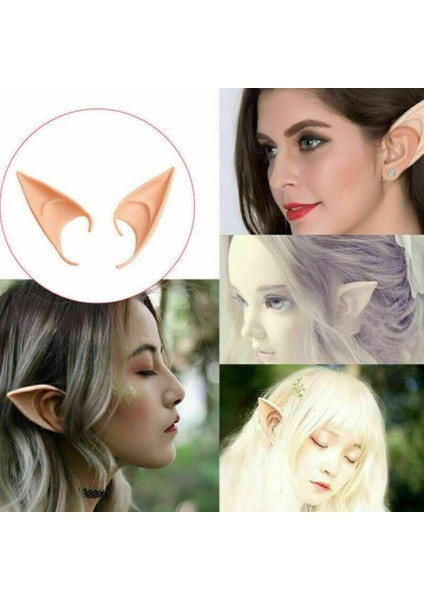 Yumuşak Malzemeden Imal Lateks Elf Kulağı 1 Çift