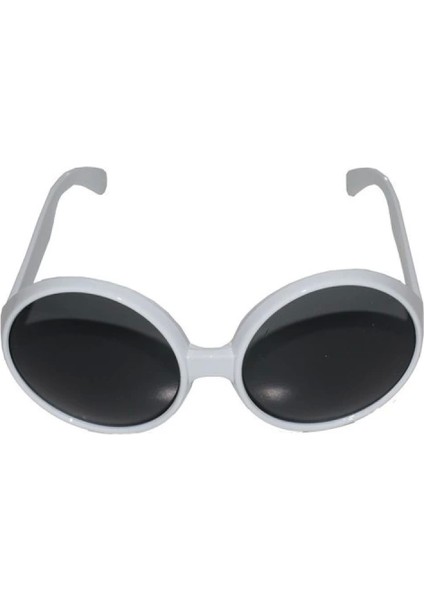 80 Li Yıllar Beyaz Renk Nostalji Yeşilçam Parti Gözlüğü