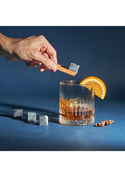 Babaya Hediye Ahşap Kutulu Tekli Glasgow Viski Kadeh Seti + 4 Soğutucu Taş Seti modelleri