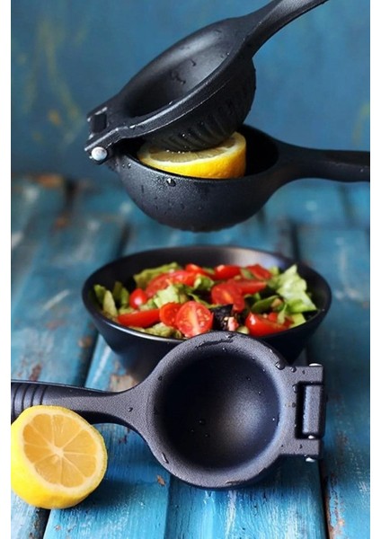 Çok Amaçlı Gerçek Döküm Portakal Limon ve Narenciye Sıkacağı Sıkacak Pratik Limon Lime Sıkıcı fırsatları