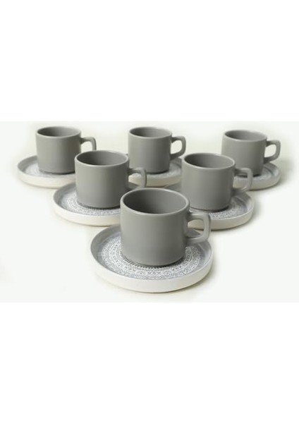 Stone Stackable Çay Takımı 12 Parça 6 Kişilik 21426 fiyatları