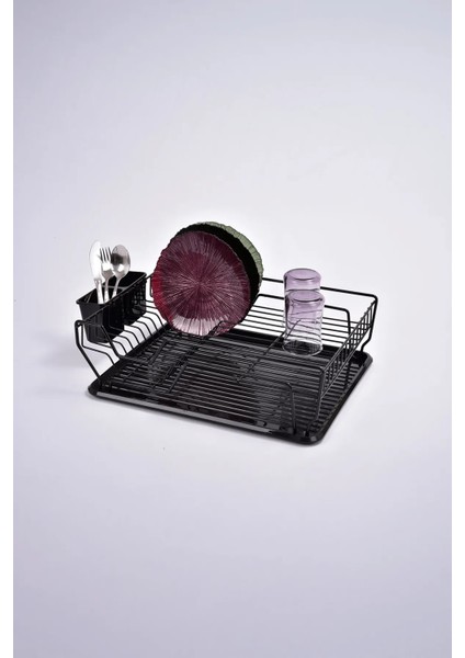 Tek Katlı Paslanmaz Çelik Tezgah Üstü Su Hazneli Bulaşıklık - Kaşıklıklı Bulaşık kurutma sepeti modelleri