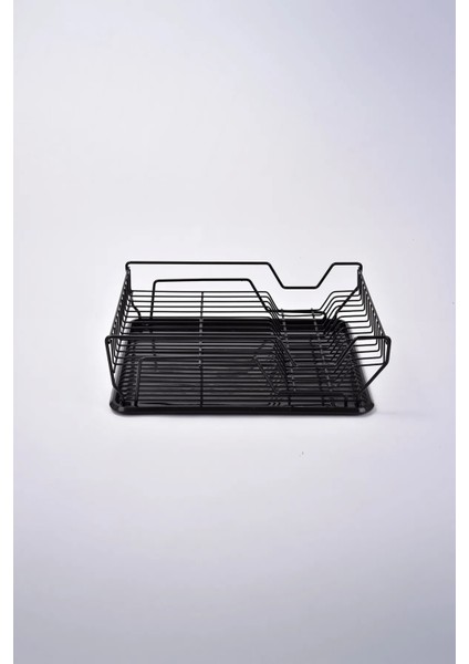 Tek Katlı Paslanmaz Çelik Tezgah Üstü Su Hazneli Bulaşıklık - Kaşıklıklı Bulaşık kurutma sepeti