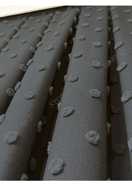 Puffy Ponpon Desenli Keten Fon Perde L Tercih Edilen - Ürün Sık Pile L Aksesuar Hediyeli fiyatları