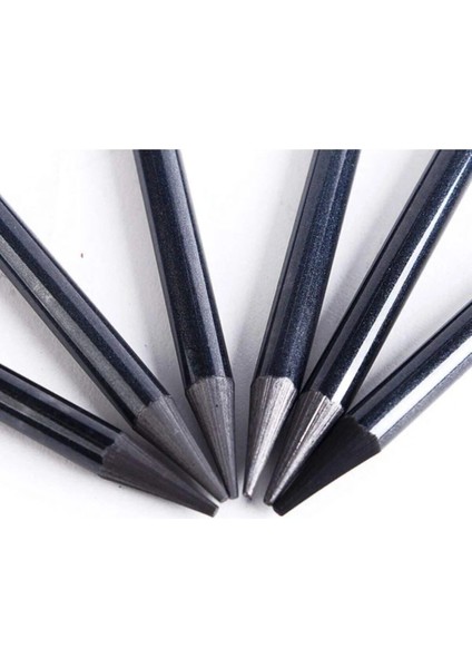 Odunsuz Kömür Kalemi, 6 Lı Set, Çizim Kalemi, Füzen, Eskiz Kalemi, Sanatsal fiyatları
