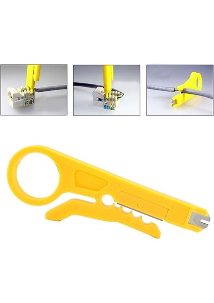 3&amp;#39;ü 1 Arada Modüler Kablo Sıkma,soyma ve Kesme Pensesi (4915) fırsatları