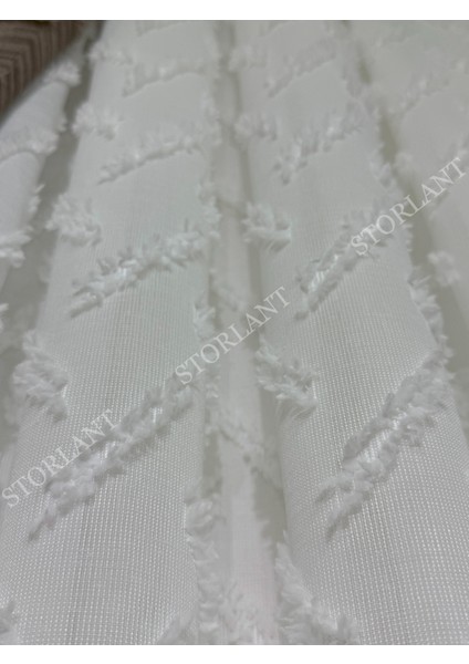 Puffy Herringbone Keten Tül Perde | Ağır Gramajlı, 1/3 Sık Pileli, Ütü Gerektirmez fırsatları