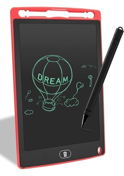 Writing Tablet LCD 8.5 Inç Uyumlu Dijital Kalemli Çizim Yazı Tahtası Grafik Not Yazma Eğitim Tableti