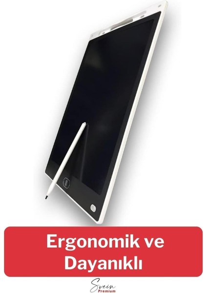 8,5 Inç Writing LCD Grafik Dijital Kalemli Çizim Tableti Silinebilir Not Yazma Eğitim Yazı Tahtası