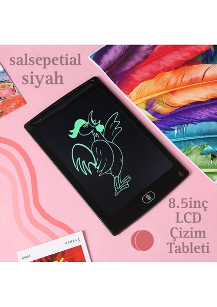 Grafik Digital Çocuk Yazı Tahtası Çizim Tableti LCD Tablet 8,5inç fiyatları