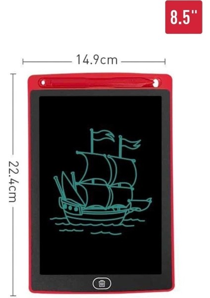 Writing Tablet 8.5 Inç Dijital Kalemli Çizim Yazı Tahtası Grafik Not Yazma Eğitim Tableti CKS314 indirimleri