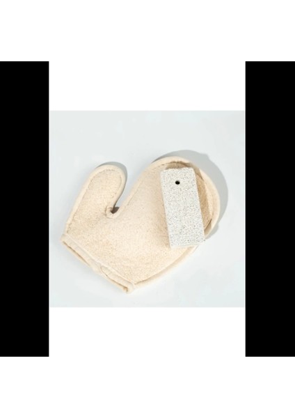 Banyo Lifi Kesesi Sisal Eldiven Eksfoliye Edici ve Topuk Ponza Taşı fırsatları