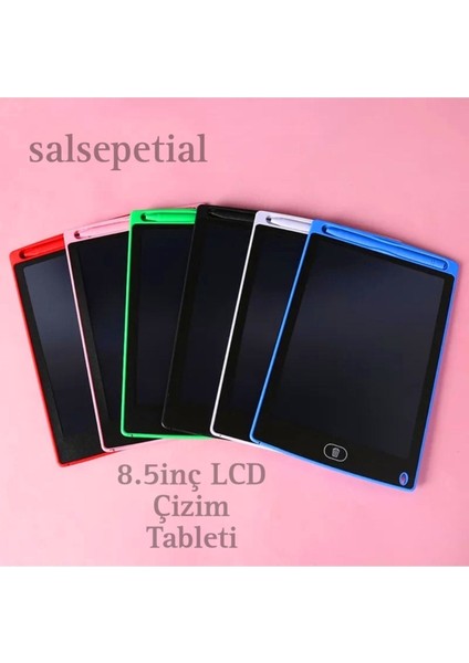 Grafik Dijital Kalemli LCD Çizim Tableti Çocuk Yazı Tahtası 8.5 Inc fırsatları