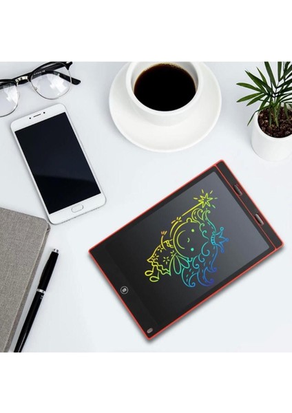 Grafik Digital Çocuk Yazı Tahtası Çizim Tableti LCD 8.5 Inc