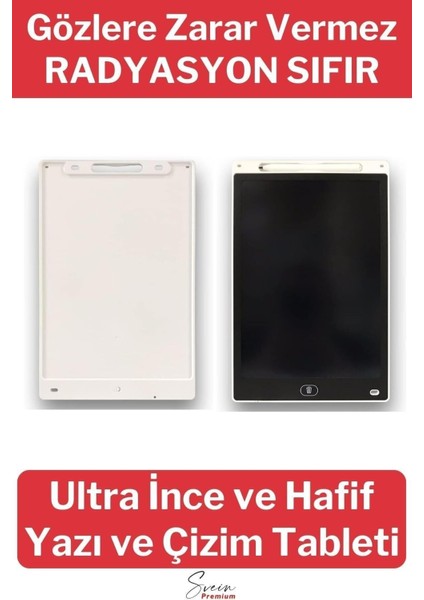 1 Adet 8.5 Inç Tablet Çizim Yazı Tahtası Grafik Eğitim, Çocuk Gelişim