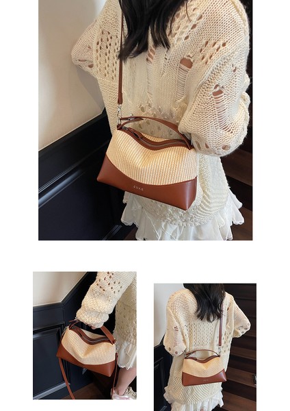 Örme Niş Omuz Çantası, Messenger Çantası, Basit ve Çok Yönlü Işe Gidip Gelmek (Yurt Dışından) fırsatları