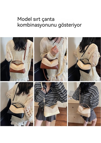 Örme Niş Omuz Çantası, Messenger Çantası, Basit ve Çok Yönlü Işe Gidip Gelmek (Yurt Dışından) fırsatları