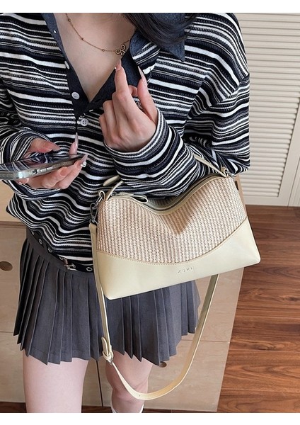Örme Niş Omuz Çantası, Messenger Çantası, Basit ve Çok Yönlü Işe Gidip Gelmek (Yurt Dışından) fırsatları