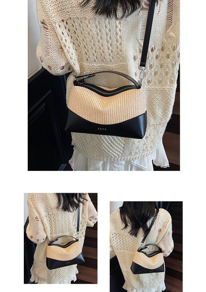 Örme Niş Omuz Çantası, Messenger Çantası, Basit ve Çok Yönlü Işe Gidip Gelmek (Yurt Dışından) fiyatları