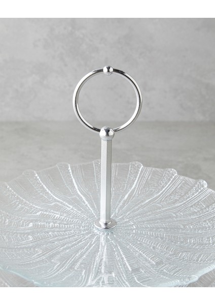 Luce Cam Katlı Servis 21+28 cm Şeffaf fiyatları