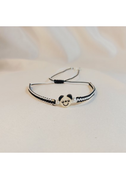 Ayı Figürlü Makrome Örgü Bileklik, El Yapımı Sevimli Tasarım, Sevimli Ayıcık Bileklik, Unisex El Yapımı Ayarlanabilir Şık Tasarım, Minimalist Takı, Günlük Kullanım Için Modern Bileklik modelleri