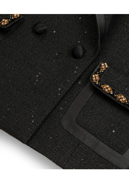 Payetli Tüvit Ceket MW6240005028001 indirimleri