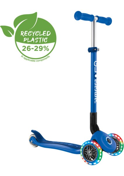 Primo Katlanabilir - Çocuklar Için 3 Tekerlekli Scooter-Lacivert