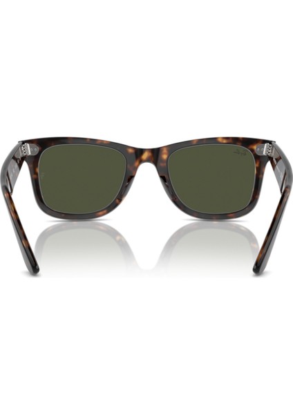 Rb 2140 902 50 Wayfarer Unisex Dikdörtgen Kırçıllı Kahverengi Kemik Güneş Gözlüğü modelleri