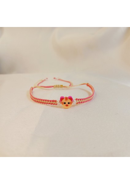 Ayı Figürlü Makrome Örgü Bileklik, El Yapımı Sevimli Tasarım, Sevimli Ayıcık Bileklik, Unisex El Yapımı Ayarlanabilir Şık Tasarım, Minimalist Takı, Günlük Kullanım Için Modern Bileklik