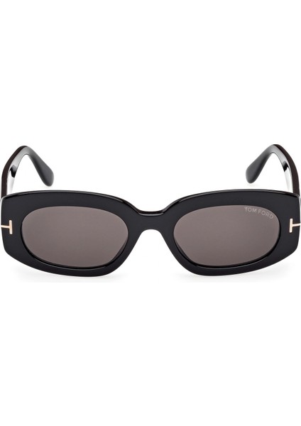 Tf 1187 01A 52 Kadın Oval Siyah Kemik Güneş Gözlüğü modelleri