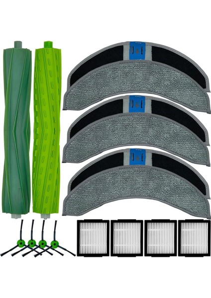 Irobot Roomba Combo J7+ J7 Plus Elektrikli Süpürge Parçaları (J7 Için Değildir), Kauçuk Fırçalar, Hepa Filtreler Için Yedek Parçalar (Yurt Dışından)
