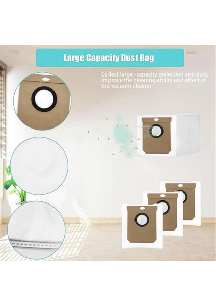 Eufy Clean L60 Ses / L60 Hybrid Ses / L50 Ses Robot Süpürge Ana Yan Fırça Hepa Filtre Toz Torbaları Aksesuarları (Yurt Dışından) fırsatları