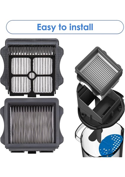 Tineco Ifloor 3/floor One S3/floor One S5/floor One S5 Pro Için 12 Adet Hepa Filtre, Islak Kuru Elektrikli Süpürge Filtre Kiti (Yurt Dışından) modelleri