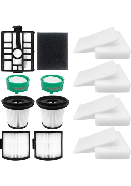 Shark IW3511/IW1111 Detect Pro Kablosuz Elektrikli Süpürge, Hepa Filtreleri, Taban Ön Filtre Kiti, Köpük Filtre, Koku Kartuşu Için (Yurt Dışından)