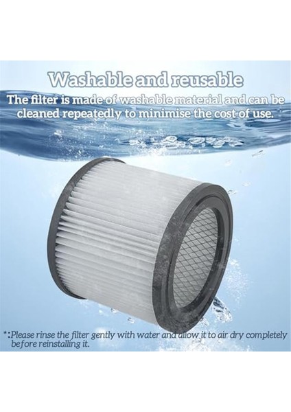 DXVC4001 Filtre Yedeği 4-5 Galon Islak/kuru Elektrikli Süpürgeler DXV04T, DXV05P, DXV05S, DXV06G, DXV08S, 2 Adet (Yurt Dışından) fırsatları