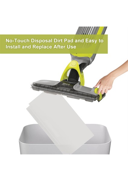 Shark Vacmop VM252 Için 10'lu Paket Vakumlu Paspas Yedek Pedleri, Tek Kullanımlık Vakumlu Paspas Pedleri, Kablosuz Sert Zemin Vakumlu Paspas Pedleri (Yurt Dışından) modelleri