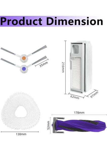 Narwal Freo x Ultra/narwal J4 Elektrikli Süpürge Aksesuarları Için 11 Adet Yedek Parça Ana Yan Fırça Filtreler Torbalar Paspas Pedleri (Yurt Dışından) fırsatları