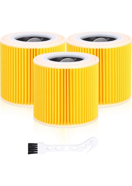 Karcher Elektrikli Süpürge Wd3 Premium Wd2 Wd3 Wd1 Mv3 Mv2 Wd Için 3 Adet Kartuş Filtre Ince Toza Karşı 3 Parça Uzatma Kiti (Yurt Dışından)