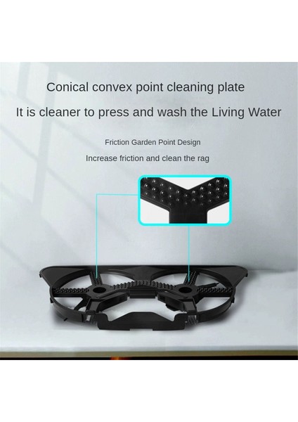 Dreame X30 Pro/ X30/ S10PU Temizleme Tepsisi Robotik Kol Serisi Süpürme Robotu Baz Istasyonu Paspas Temizleme Diski (Yurt Dışından) modelleri