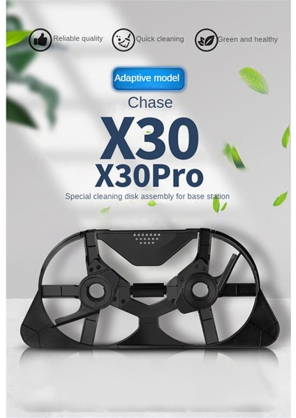 Dreame X30 Pro/ X30/ S10PU Temizleme Tepsisi Robotik Kol Serisi Süpürme Robotu Baz Istasyonu Paspas Temizleme Diski (Yurt Dışından) fırsatları