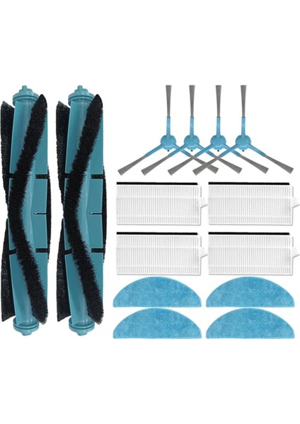 Cecotec Conga 7490 Immortal / 8290 Immortal Elektrikli Süpürge Aksesuarları Için Ana Yan Fırça Hepa Filtreli Paspaslar (Yurt Dışından)