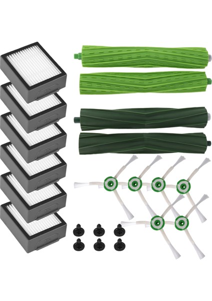 Irobot Roomba E ve I Serisi E5(E5154), I7(I7156), I7+(I7556) Parça Aksesuarları Için Yenileme Kiti (Yurt Dışından)