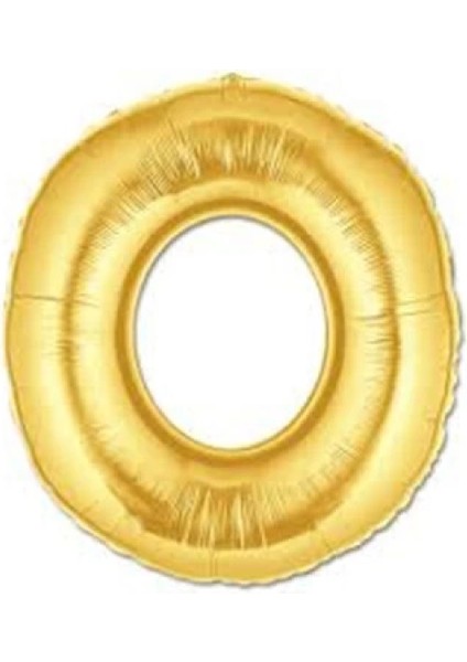 Altın Sarısı Folyo Harf Balon 1 Metre
